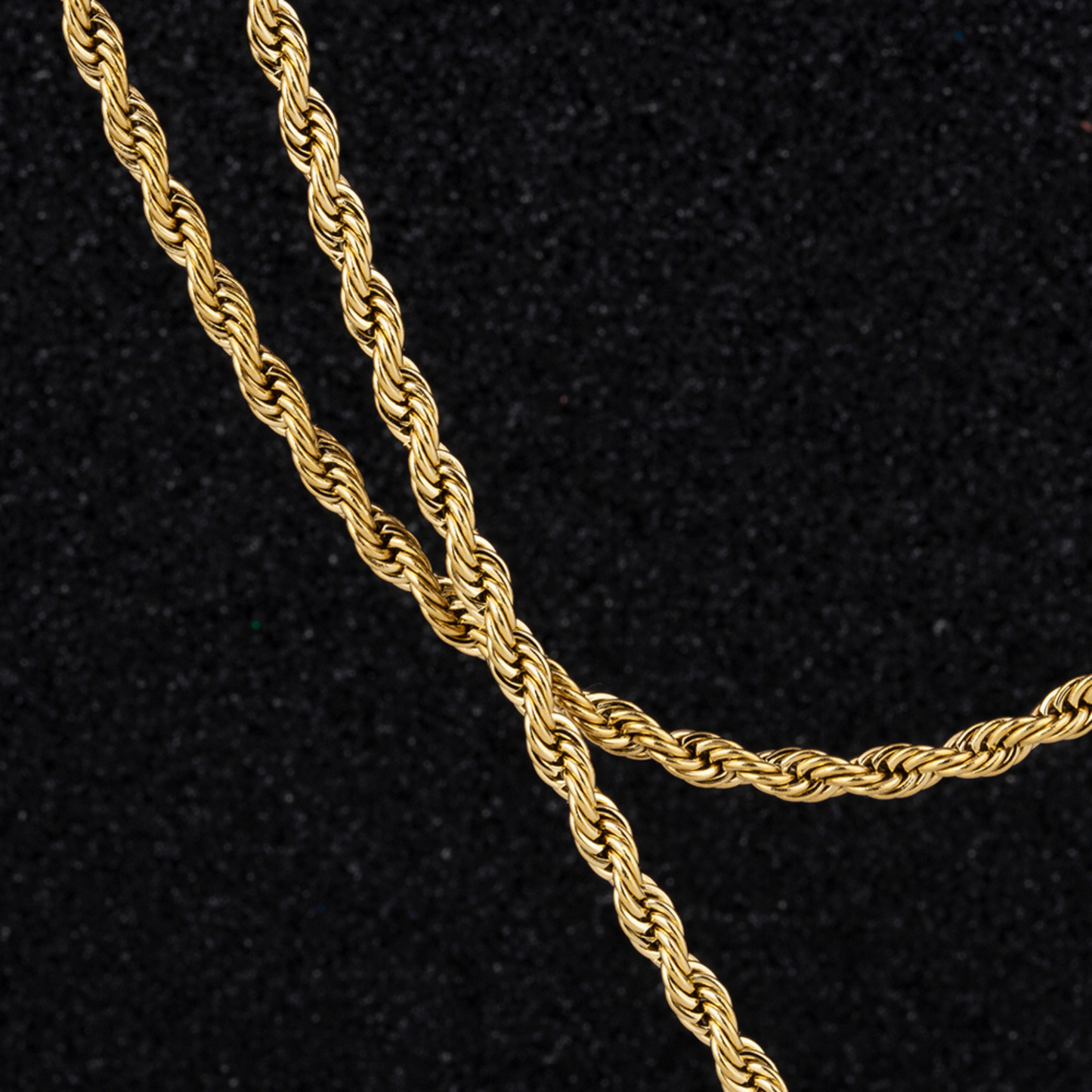 Rope Chain (Gold) 3mm