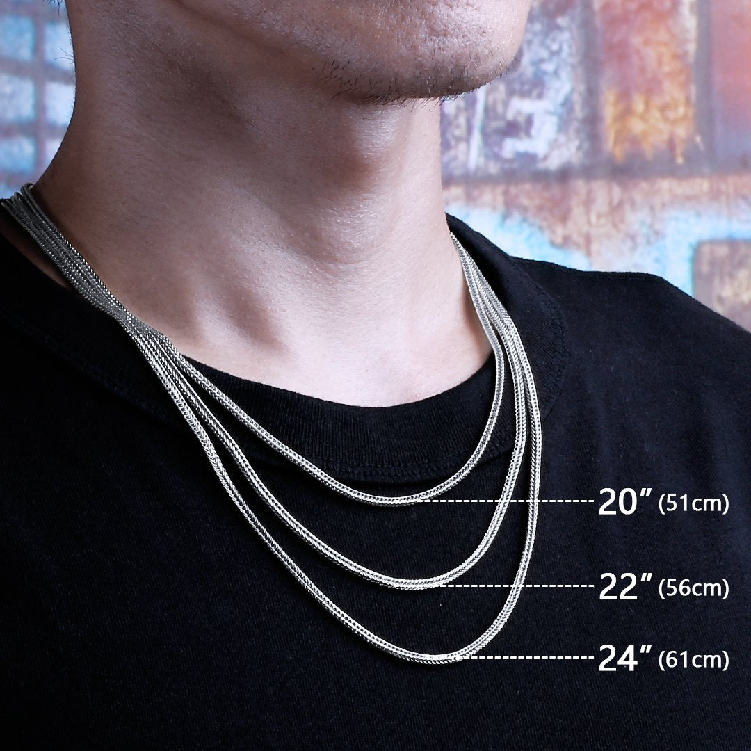 Franco Chain (Silver) 2.5mm