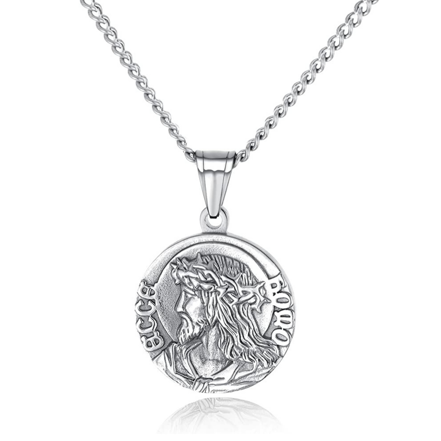 Serenity Pendant Necklace (Silver)