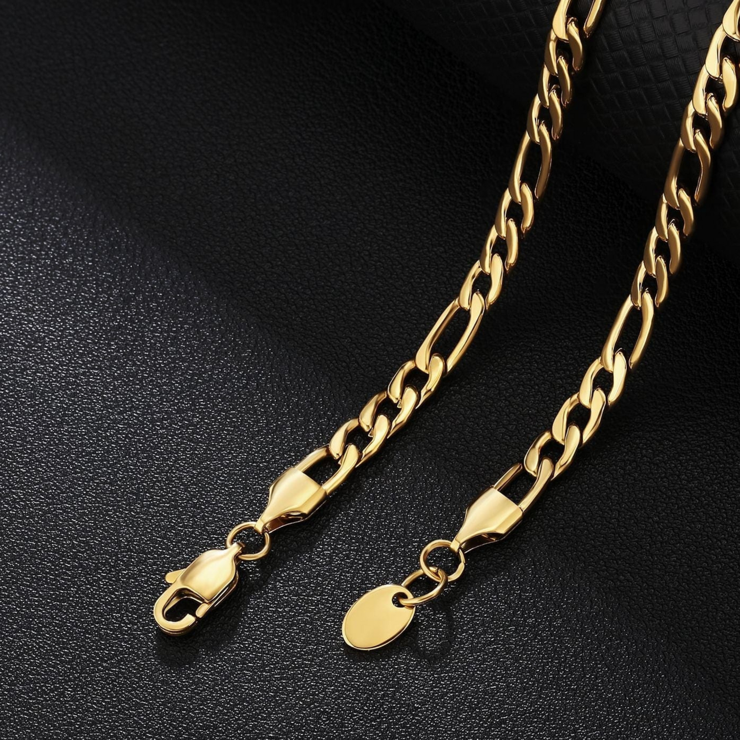 Figaro Chain 5mm (Gold)
