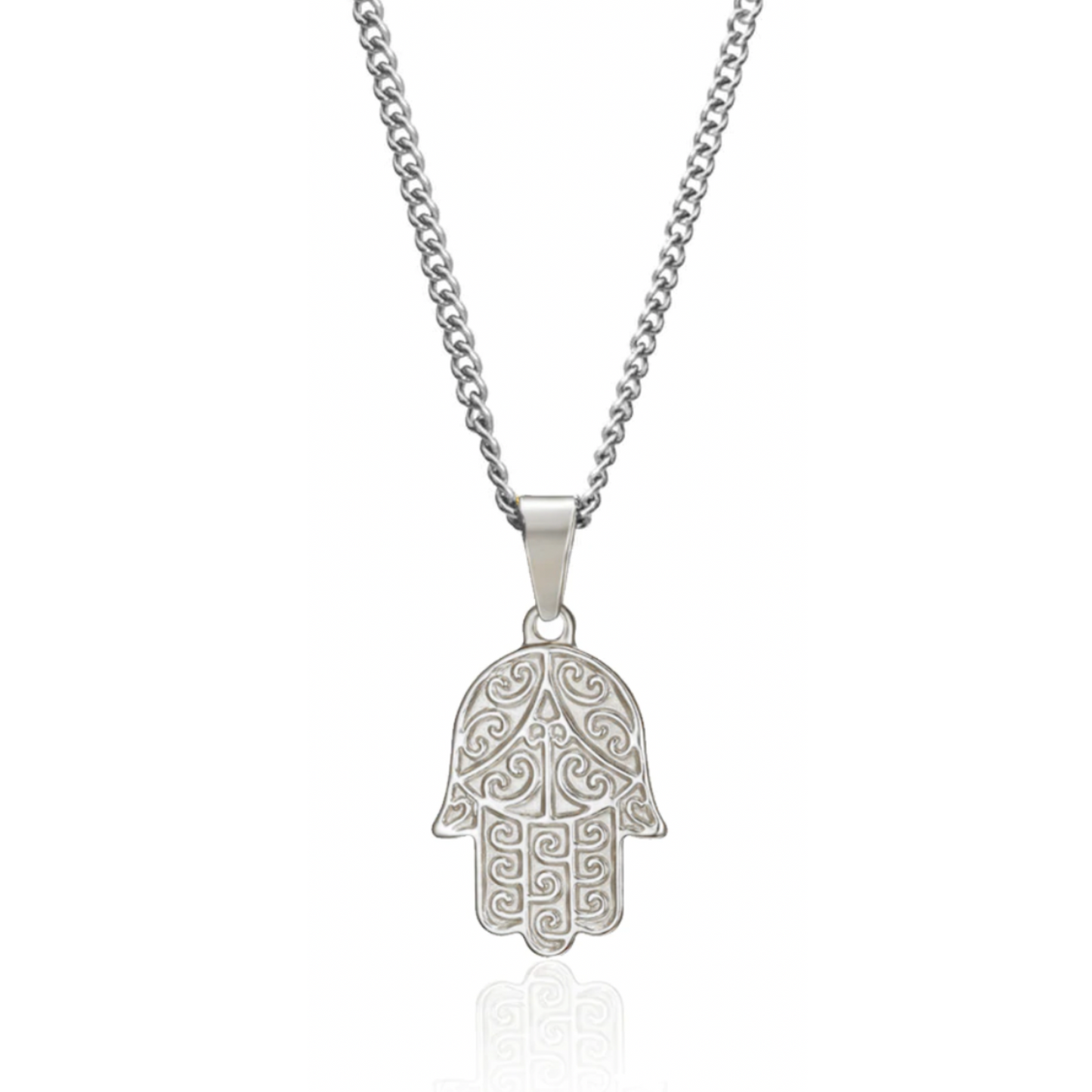 Hamsa Pendant (Silver)