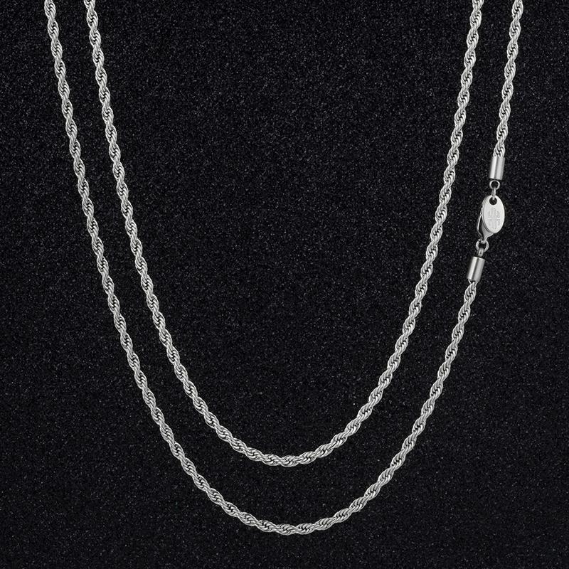 Rope Chain (Silver) 3mm
