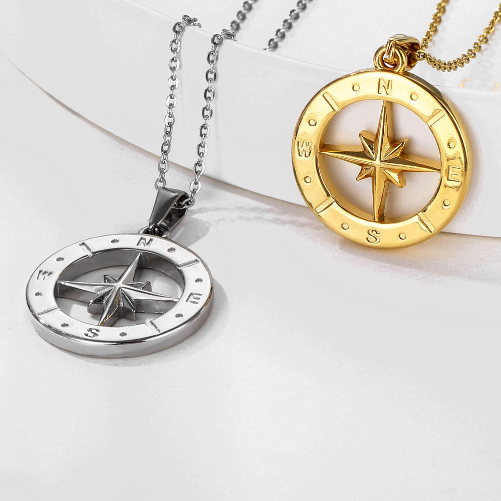 Nautical Pendant Necklace (Gold)