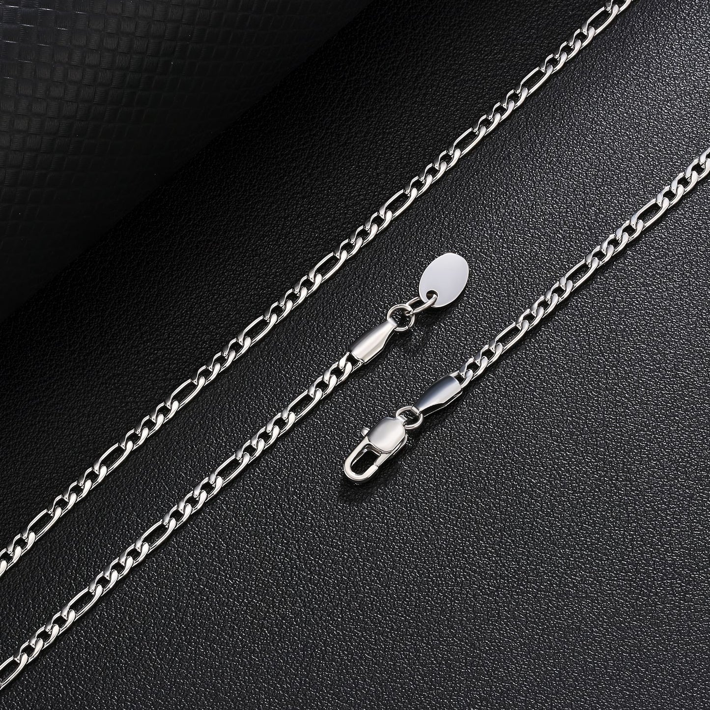 Figaro Chain 3mm (Silver)
