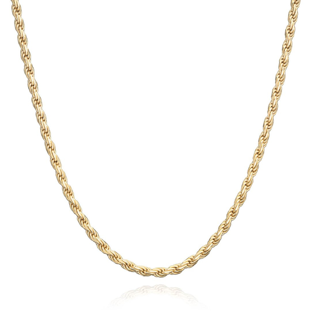 Rope Chain (Gold) 3mm