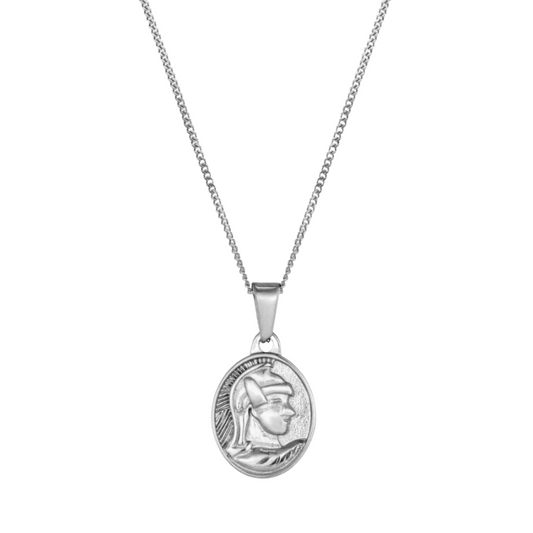 Spartan Pendant Necklace (Silver)