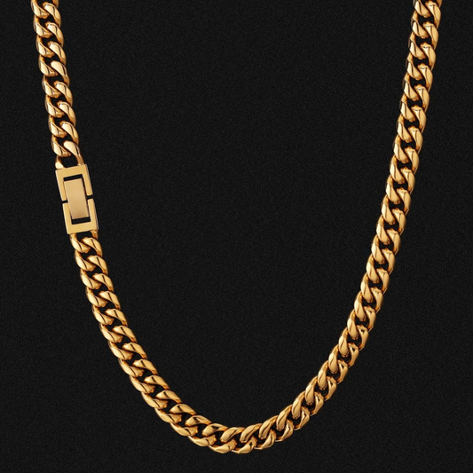 Cuban Chain (Gold) 8mm