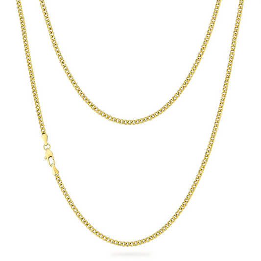 Micro Miami Cuban Chain (Gold) 3mm