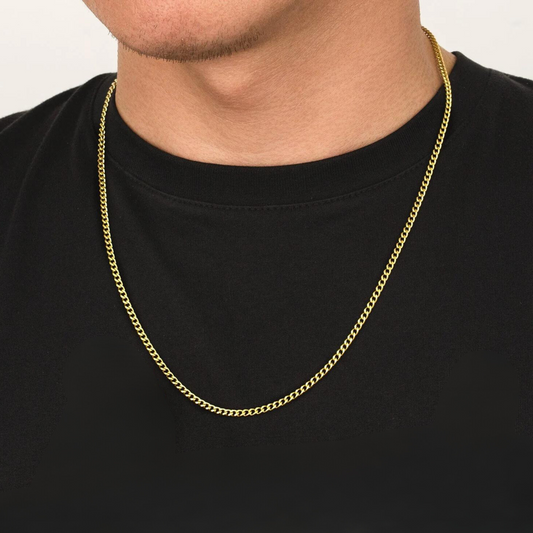 Micro Miami Cuban Chain (Gold) 3mm