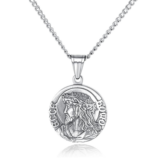 Serenity Pendant Necklace (Silver)