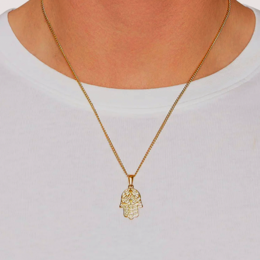 Hamsa Pendant (Gold)