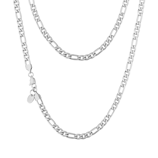 Figaro Chain 5mm (Silver)