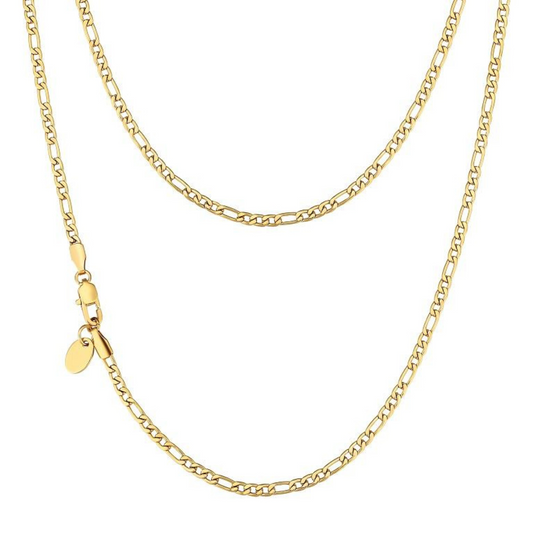 Figaro Chain 3mm (Gold)