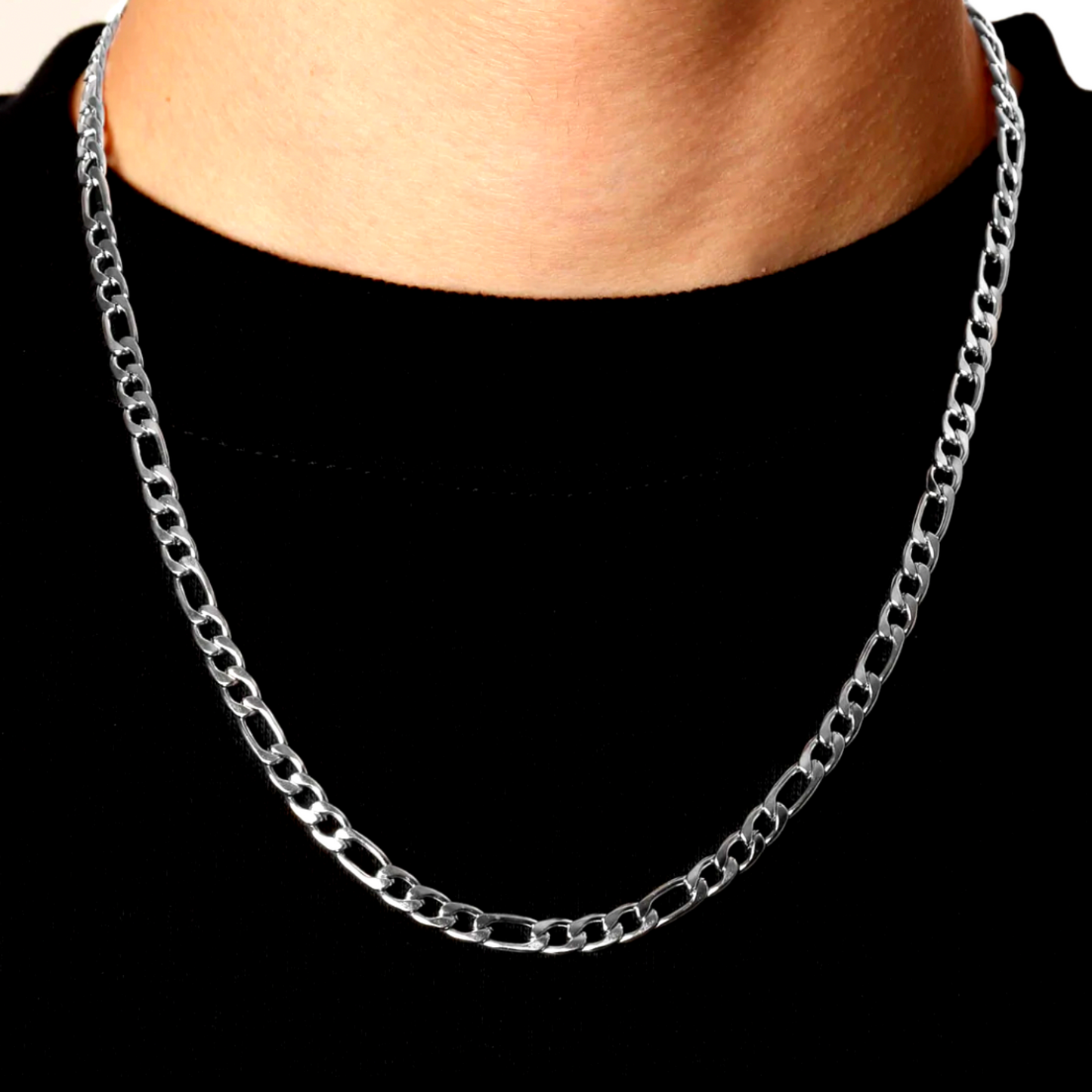 2.5 mm figaro chain on neck Clearance