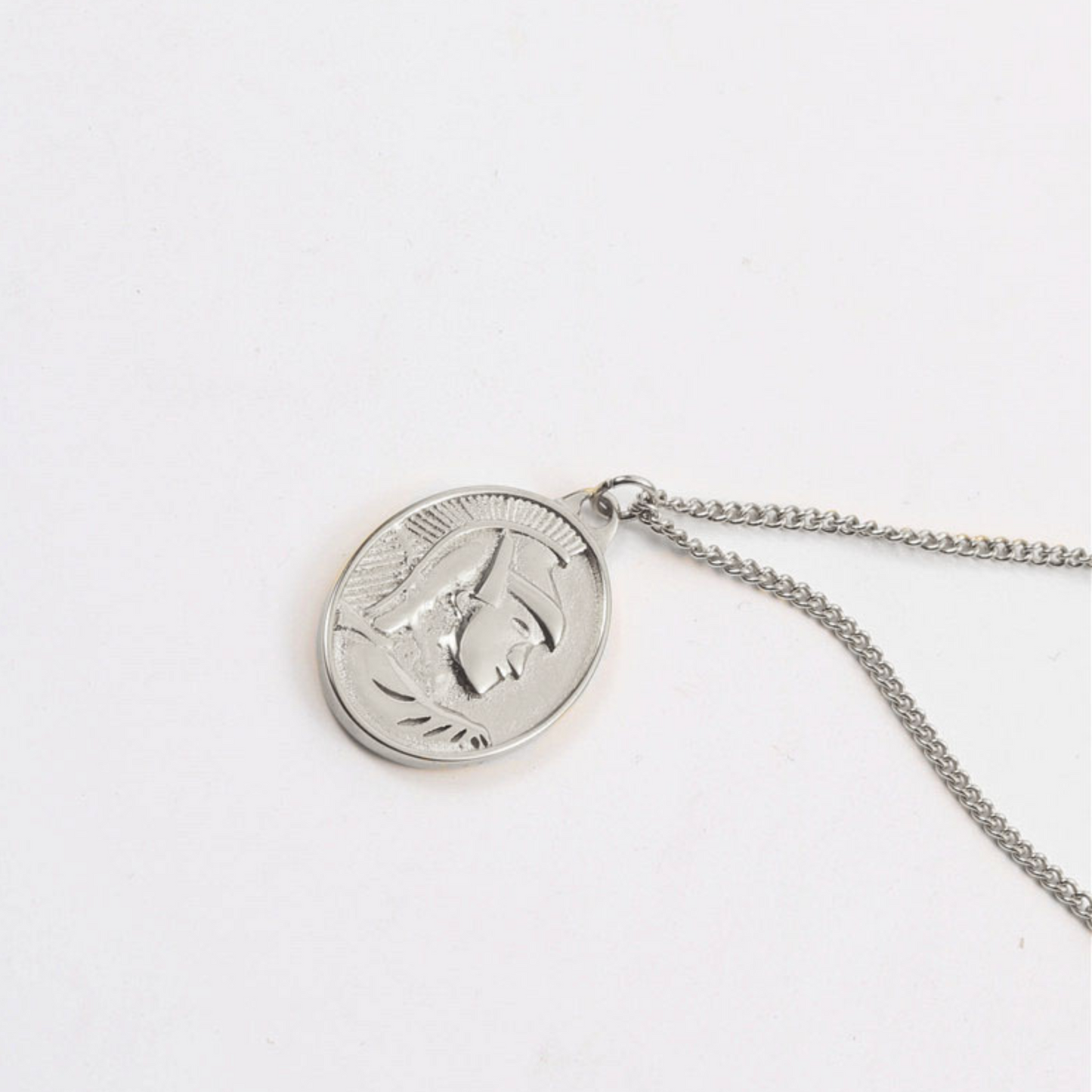 Spartan Pendant Necklace (Silver)