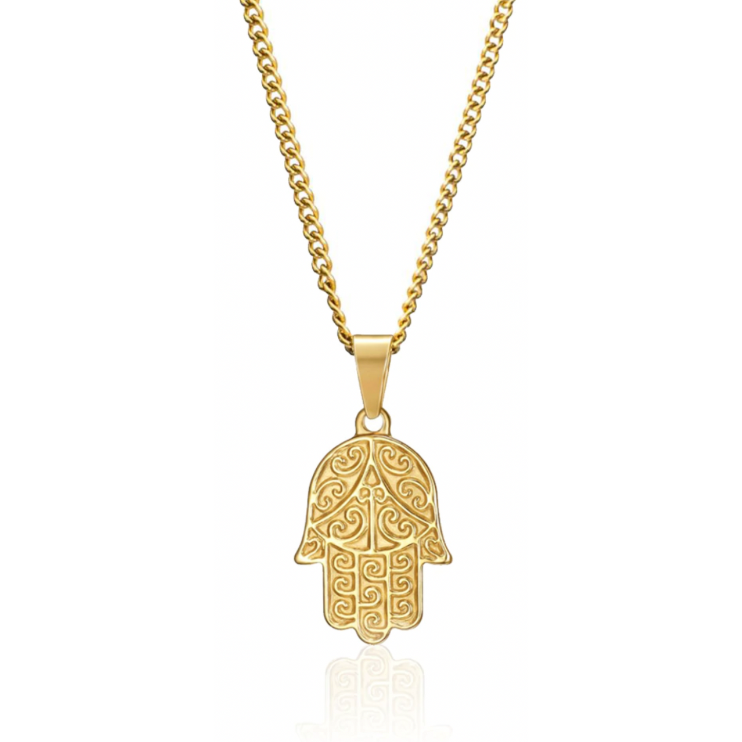Hamsa Pendant (Gold)