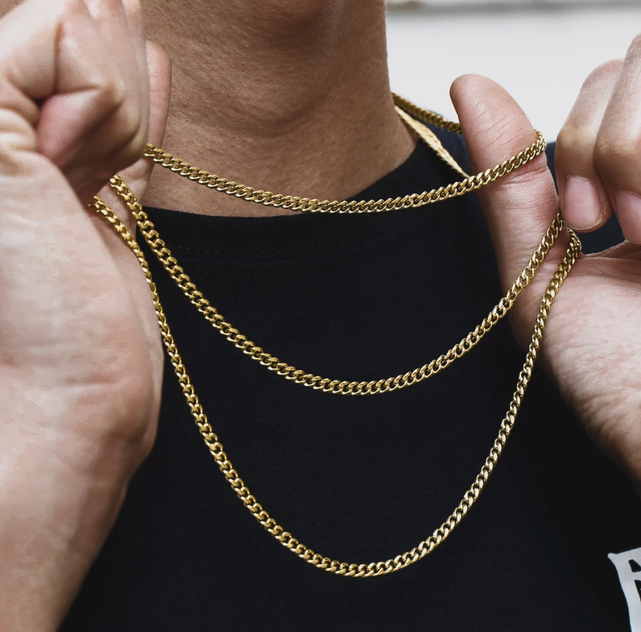 Micro cuban hot sale chain gold