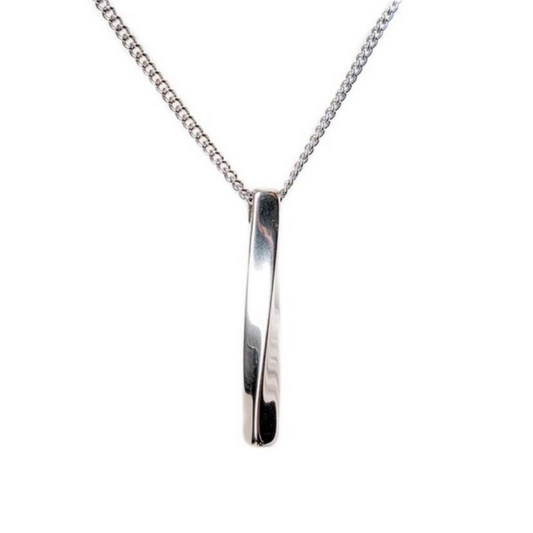 Twisted Bar Necklace