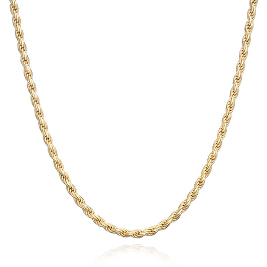 Rope Chain (Gold) 3mm